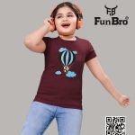 Cotton Girls Top (Purple)